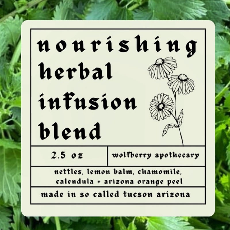 Image of nourishing herbal infusion 