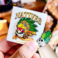 Image 2 of Eagle Natives w/ Cactus Pin