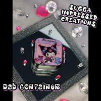 Image 1 of Adorable Kuromi Dab Container