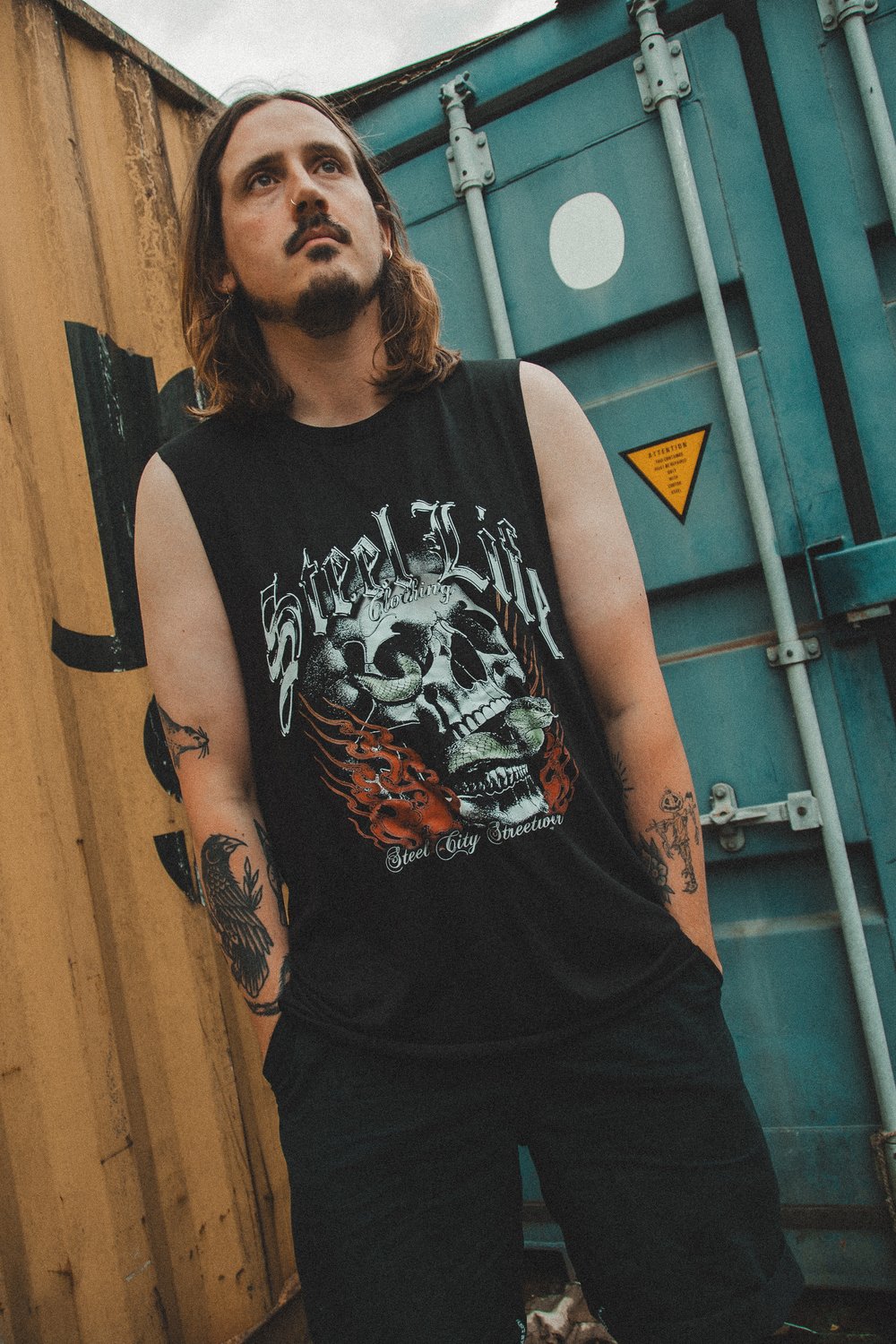 SKULL CRUSHER SLEEVELESS T-SHIRT PRE-ORDER  