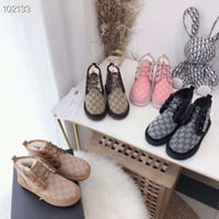 Image 1 of GG Low tie boots