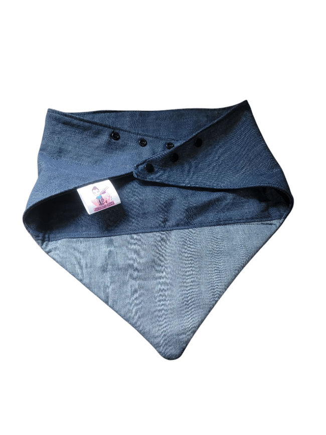 Chew-on Hankerchief drool bibs