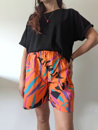 Image 1 of SHORTS BRIGHT ORANGE JUNGLE