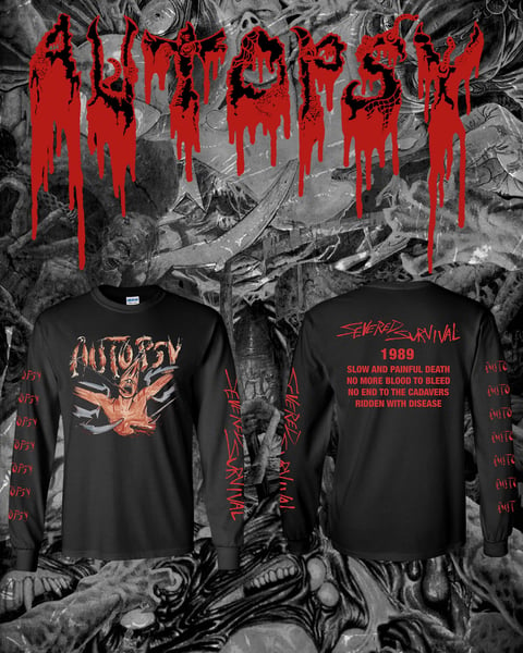 Image of Original Severed Survival Cover Long Sleeve T-shirt