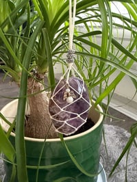Image 2 of Amethyst Angel Car Mirror Hanging