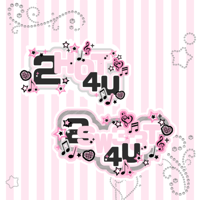 Music Sticker Flakes 