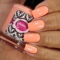 Image 1 of Glisten & Glow Peach Rings