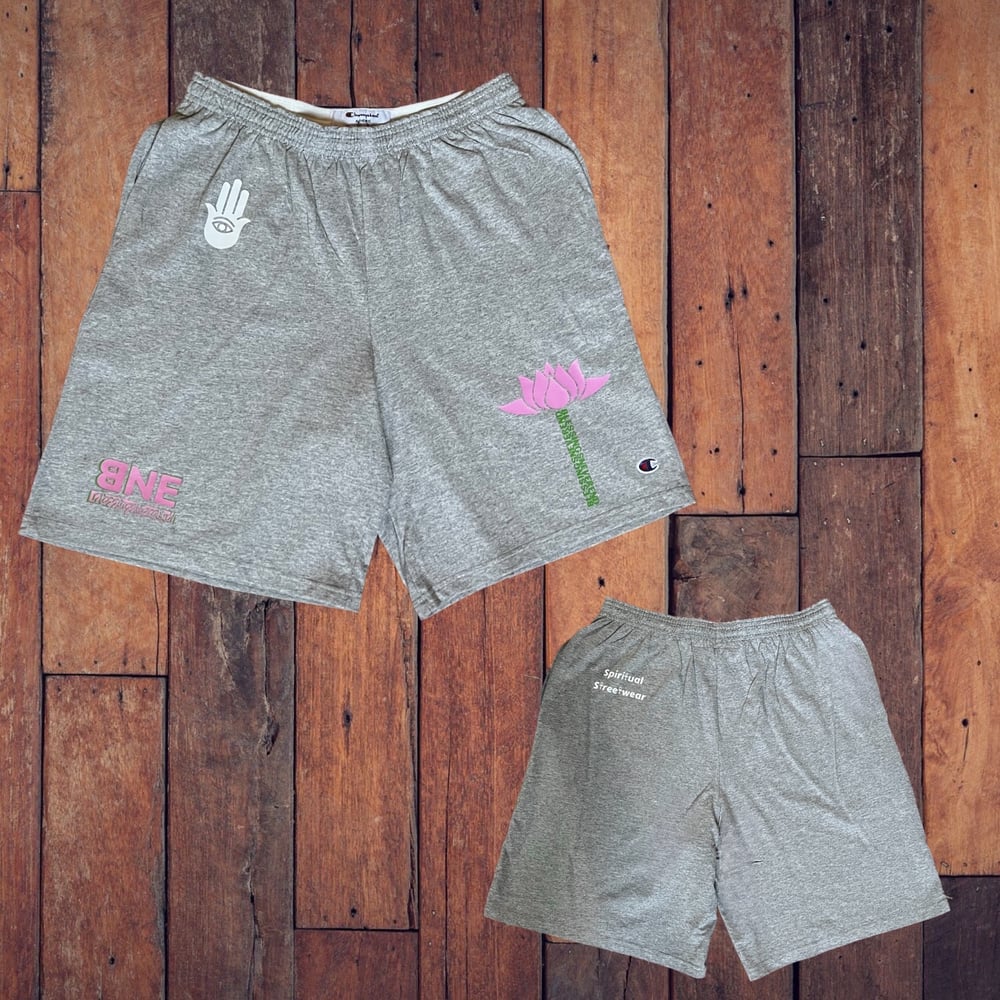 champion flower shorts