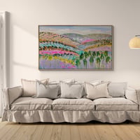 Image 1 of Between Rows of Light, Barossa SA - Original Painting 