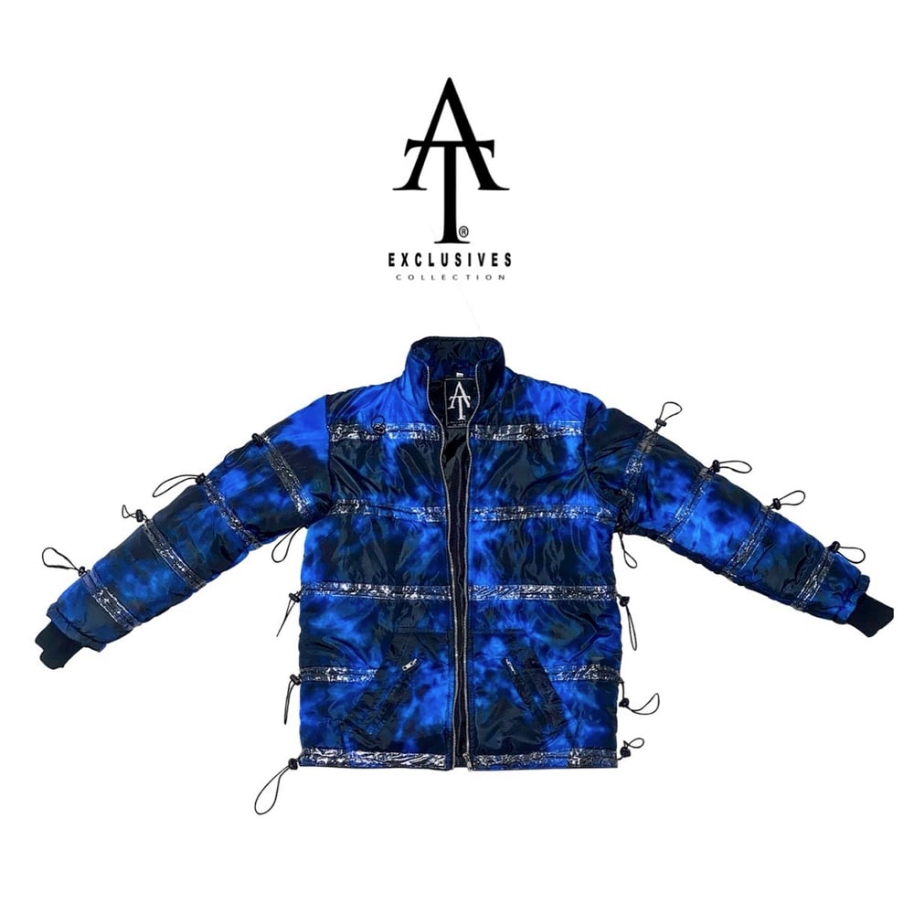 Image of Blue Storm Puffer Jacket