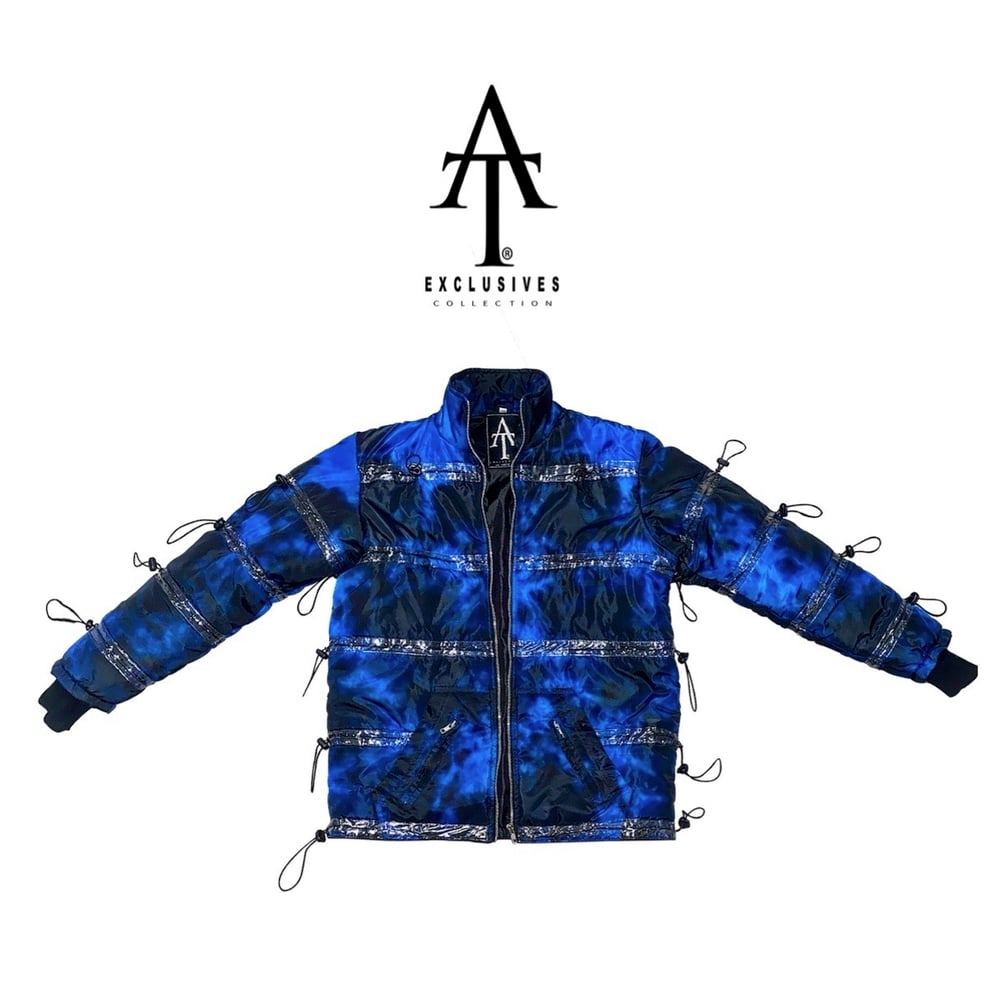 Image of Blue Storm Puffer Jacket 