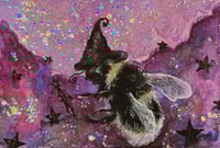 ‘Bee-witched’ Embellished Art Print