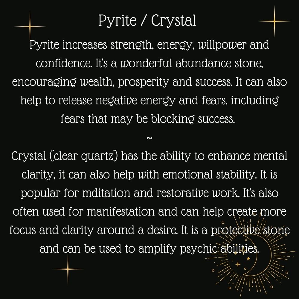 Handmade Celestial Pyrite Crystal Sterling Silver Ring 925