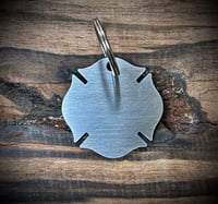 Maltese Cross keychain blank 