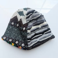 Image 6 of Shallow Fit Upcycled Reversible Beanie–1