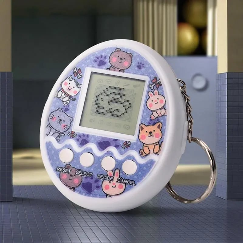 Image of Electronic Pets Game Toys Virtual Tamagotchi in Russian Original German Spanish Polish Digital Anima