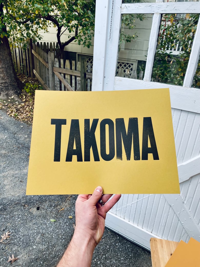 Image of TAKOMA - Wood Type