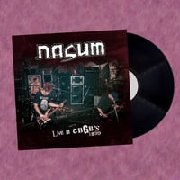Nasum - "Live At CBGB's 1999" LP (Import)