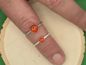 Image of Semi precious stone rings