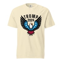 Image 5 of Trump 2024 Shirt Patriotic Eagle Shirt Trump Shirt Comfort Colors Short-Sleeve Unisex T-Shirt