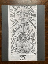 Image 1 of 'Judgment' Blockprint