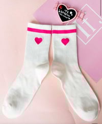 Image 1 of Heart Socks (multiple options)