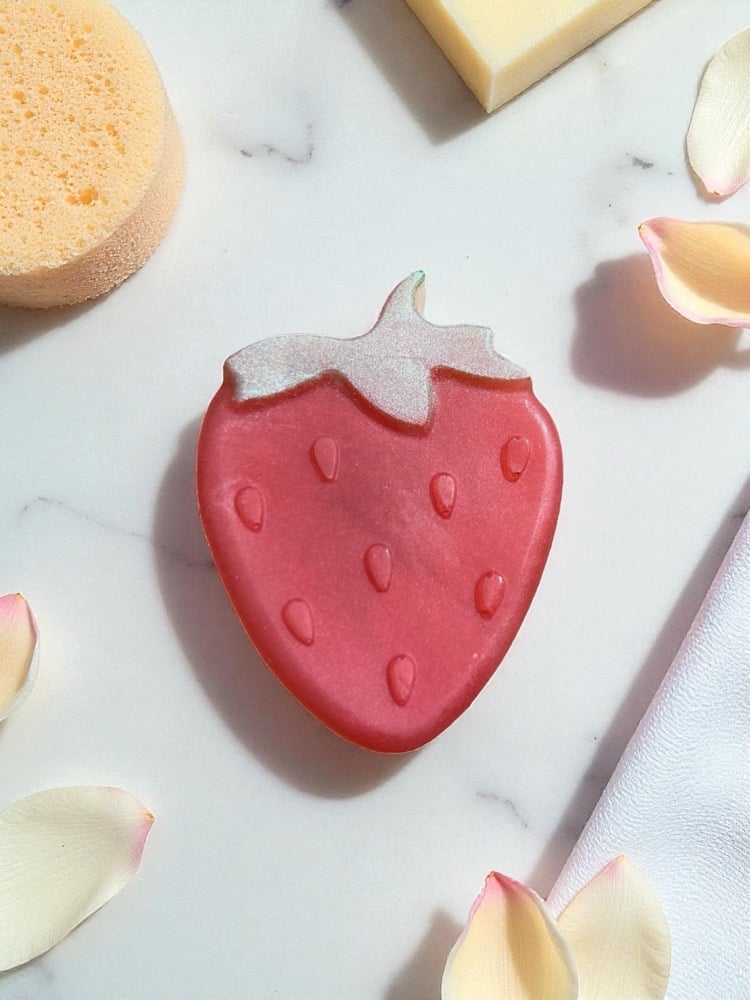 Image of Large Strawberry Soap