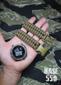 Image 5 of Paracord Watchband W/ Duraflex Buckle 