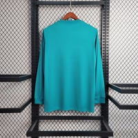 Image 3 of Real Madrid Retro 17/18 Long Sleeve Third Jersey