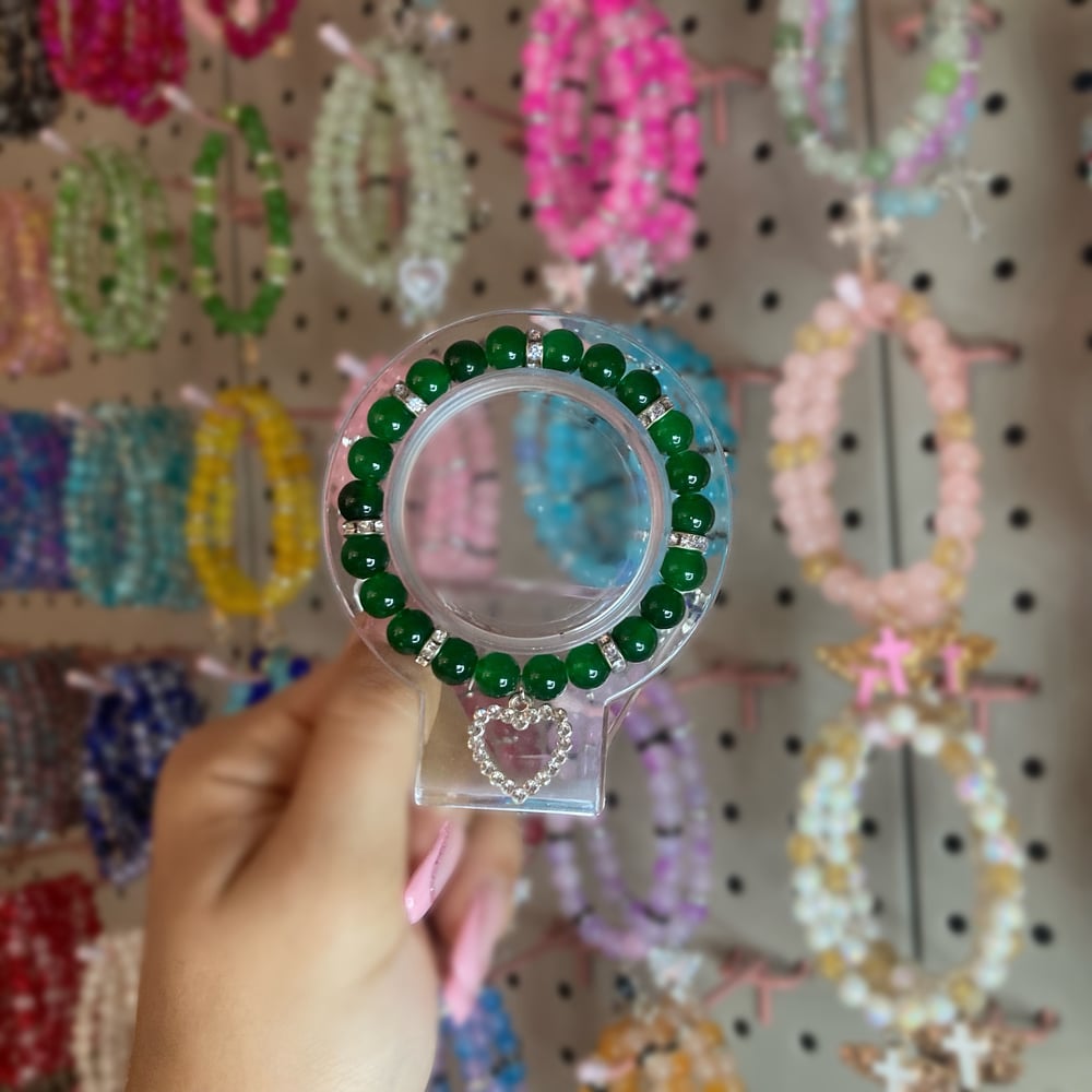 Image of Diamond Heart Green