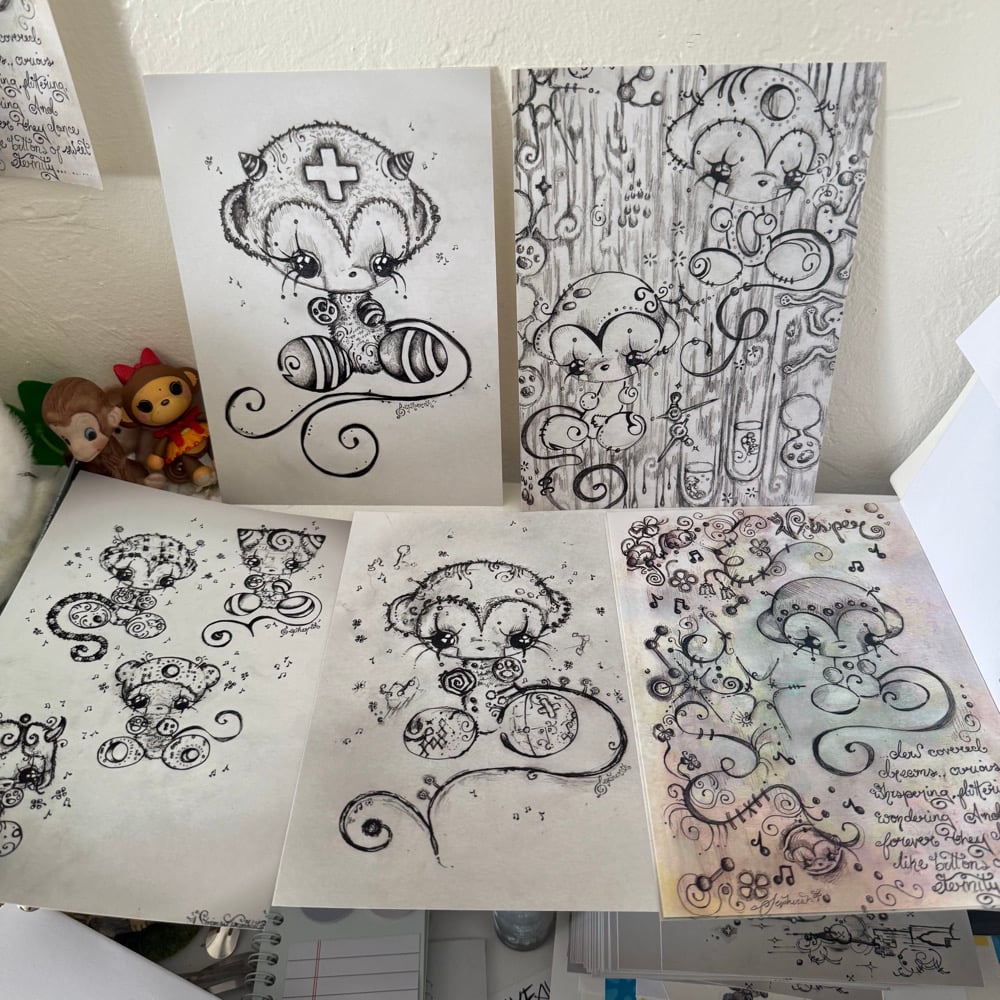 Image of 5x7 monkey print bundle (2 options)