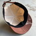 Image of Kakishibu Dyed Canvas Ball Cap 007