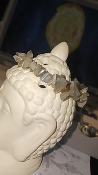 Labradorite chip stretch bracelet 