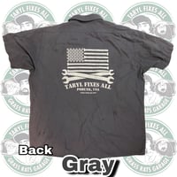 Image 7 of Gently Used Nuts & Bolts Flag Work Shirts (Patch Front)