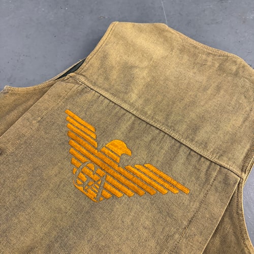 Image of 1980s Giorgio Armani Hunting Vest, size large