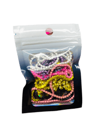 Image 3 of Neon Pink 2 Beading Butterfly Kit 