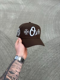 Image 1 of  MOCHA BROWN BALTIMORE ORIOLES CUSTOM A FRAME