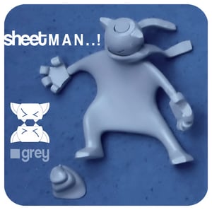 Image of sheetMAN...! grey Color