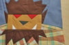 Chuck Wolfman 8" x 10" Quilt BLock Pattern PDF