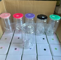 Image 5 of 12oz Snowglobe Plastic Can  