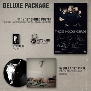 Image of Those Mockingbirds 'Fa Sol La' 12'' EP Deluxe Package 