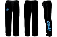 LocalHoops Ways Fleece Sweats - Capri Blue/Ivory White