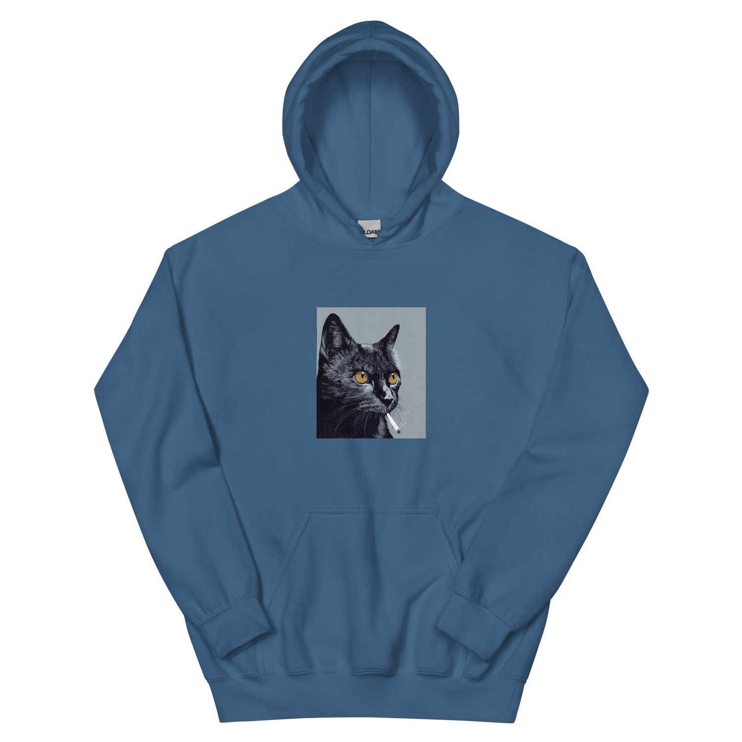 Image of FTS SMOKING CAT HOODIE