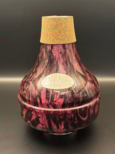 Image of DocOuflage Zinger - Black Lace Metallic Pink