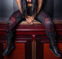 Red/black pants 