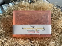 Image 1 of Sweet Pea Honeybee Glycerin Body Bar