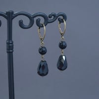 Image 2 of Boucles d'oreilles onyx 