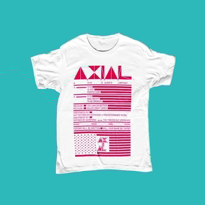 Image of A X(10) Is Always Limiting - Acronym Tee (double sided print)