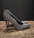 Image of Black & Silver Dress Pumps
