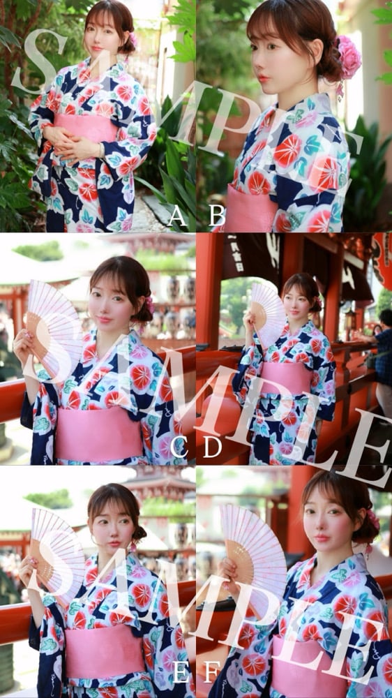 Image of 【NEW】Limited yukata portrait 2025